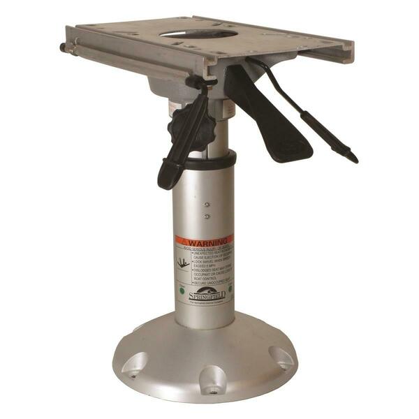 Springfield Marine 1250150-L1 Mainstay Regular Air-Powered Adjustable Non-Removable Pedestal - Driver with Slide 3005.211